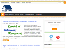 Tablet Screenshot of bookhut.net